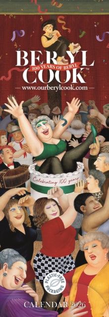 Book cover of: Beryl Cook Slim Calendar 2026