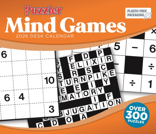 Book cover of: Mind Games Puzzler Box Calendar 2026