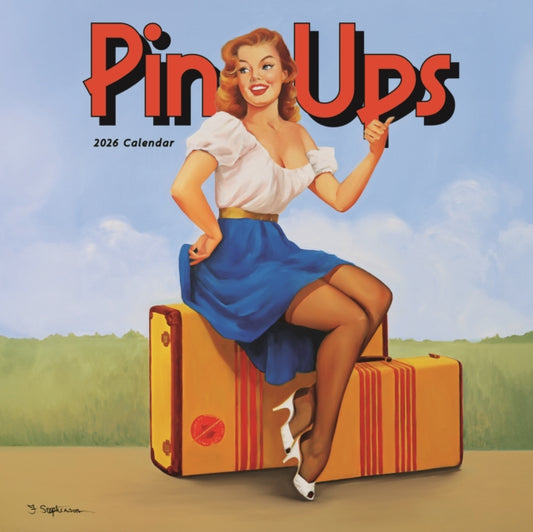 Book cover of: Pin Ups Square Wall Sunday Start Calenda