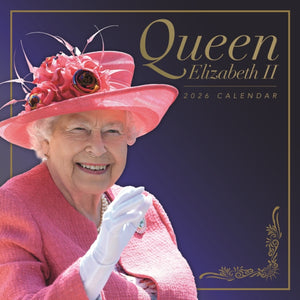 Queen Elizabeth Ii Square Wall Calendar