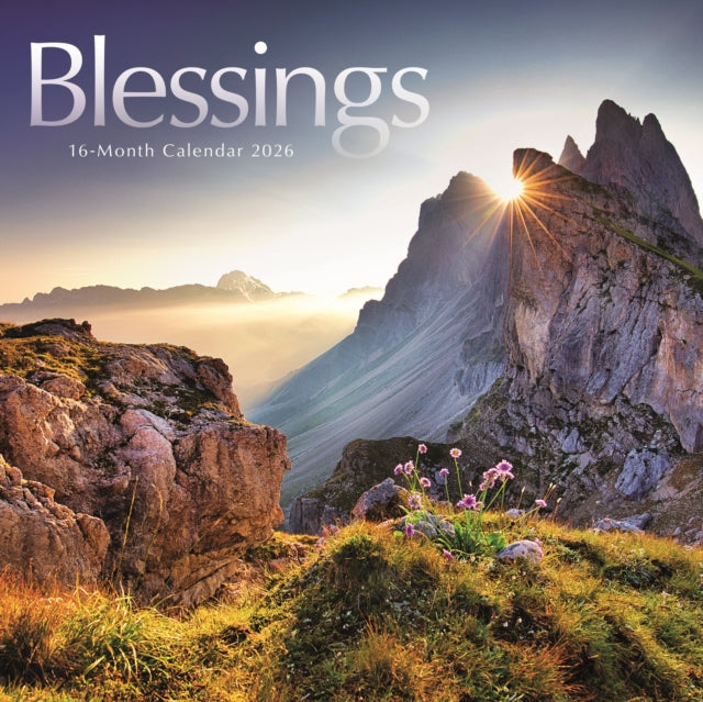 Book cover of: Blessings Square Wall Sunday Start Calen