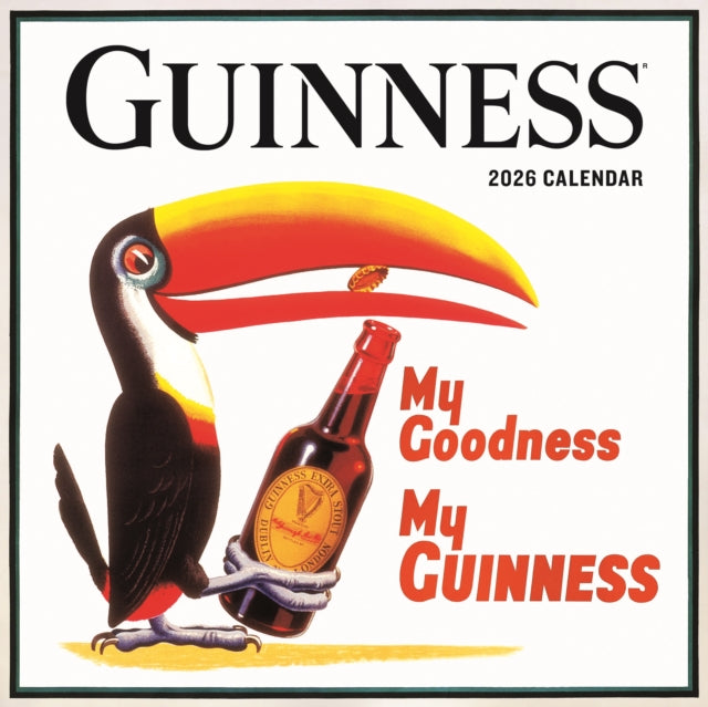 Book cover of: Guinness Poster Art Square Wall Calendar