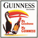 Book cover of: Guinness Poster Art Square Wall Calendar