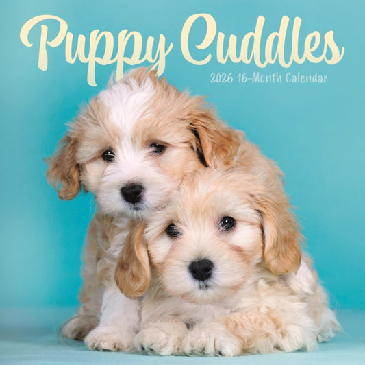 Book cover of: Puppy Cuddles Square Wall Sunday Start C