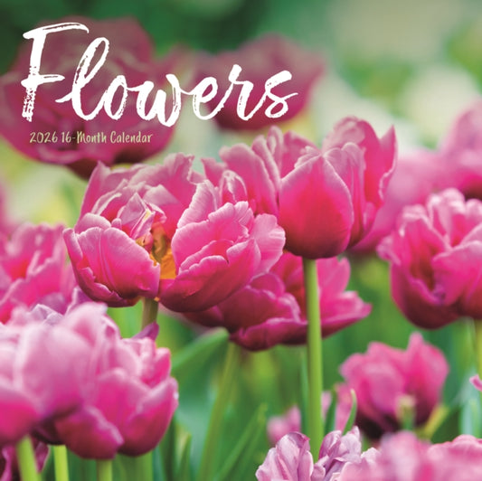 Book cover of: Flowers Square Wall Sunday Start Calenda