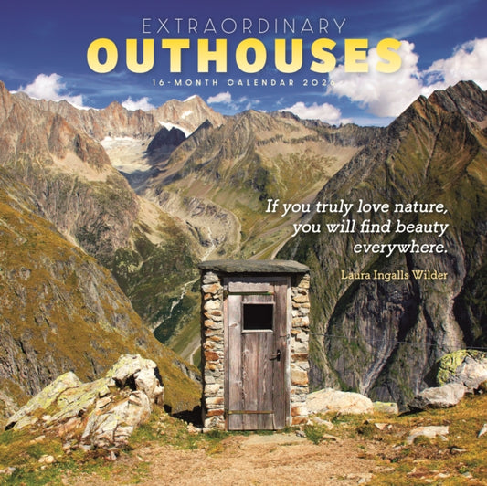 Book cover of: Extraordinary Outhouses Square Wall Sund