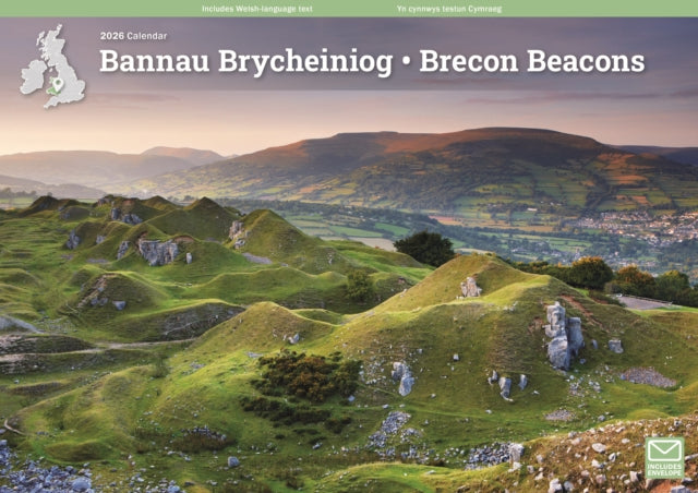 Book cover of: Brecon Beacons A4 Calendar 2026