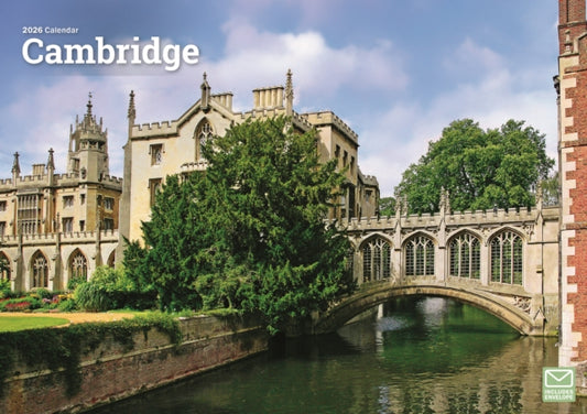 Book cover of: Cambridge A4 Calendar 2026