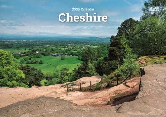 Book cover of: Cheshire A5 Calendar 2026