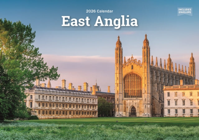 Book cover of: East Anglia A5 Calendar 2026