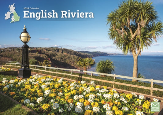 Book cover of: English Riviera A4 Calendar 2026