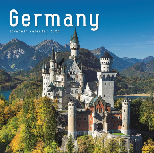 Book cover of: Germany Square Wall Sunday Start Calenda
