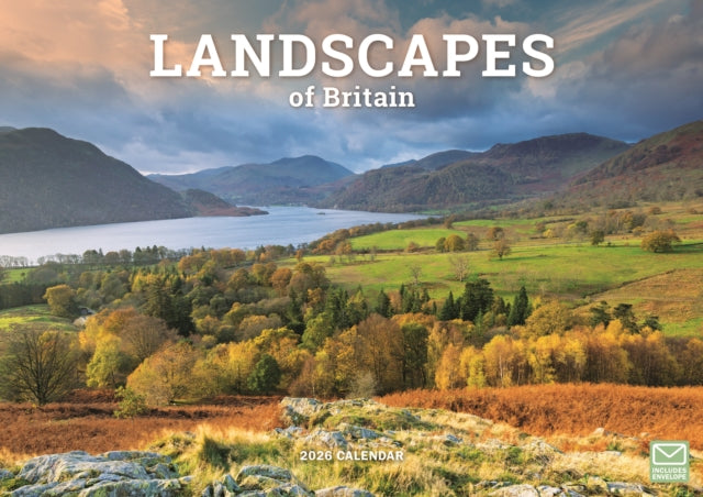 Book cover of: Landscapes Of Britain A4 Calendar 2026