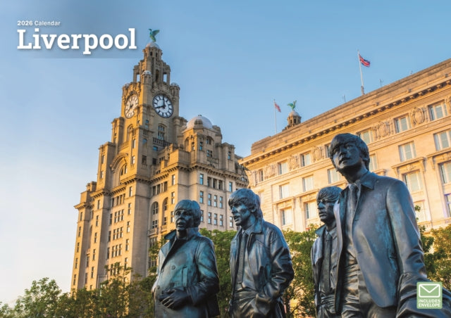 Book cover of: Liverpool A4 Calendar 2026