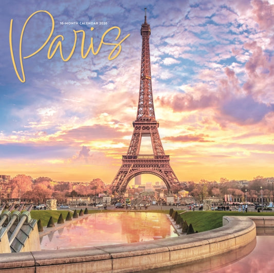 Book cover of: Paris Square Wall Sunday Start Calendar