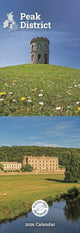 Book cover of: Peak District Slim Calendar 2026