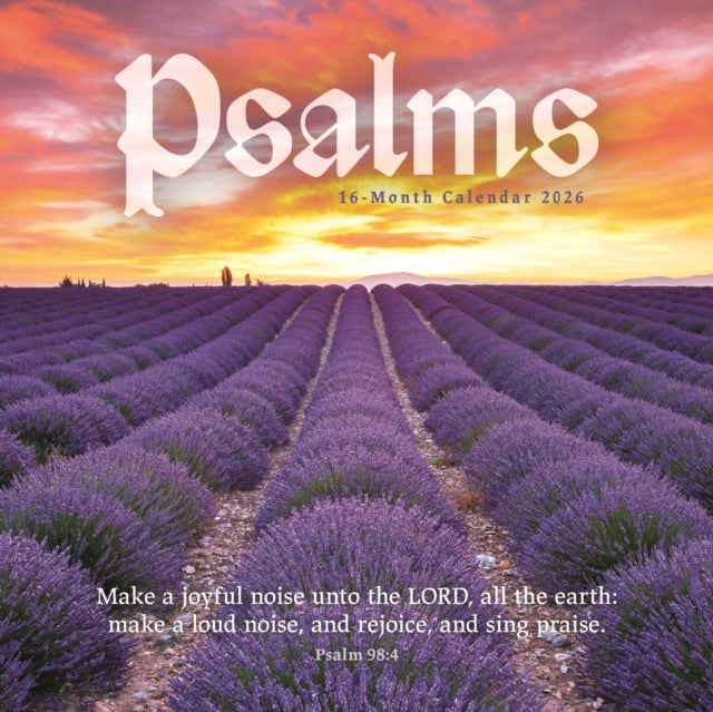 Book cover of: Psalms Square Mini Sunday Start Calendar