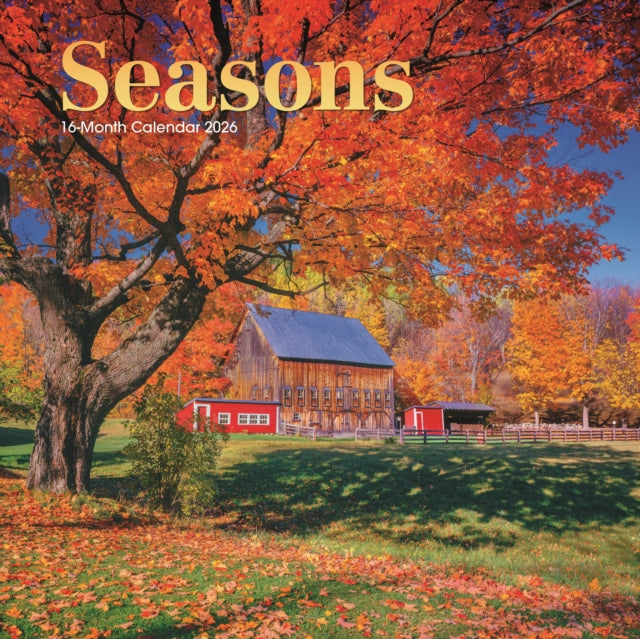 Book cover of: Seasons Square Wall Sunday Start Calenda
