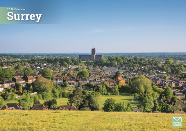 Book cover of: Surrey A4 Calendar 2026