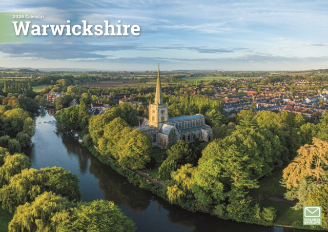 Book cover of: Warwickshire A4 Calendar 2026