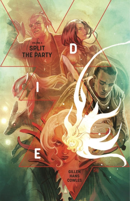 Book cover of: Die Volume 2: Split the Party. By: Kieron Gillen