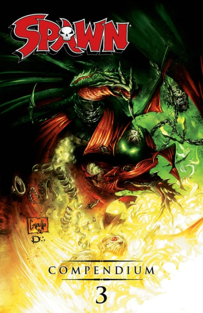 Book cover of: Spawn Compendium, Color Edition, Volume 3. By: Todd McFarlane