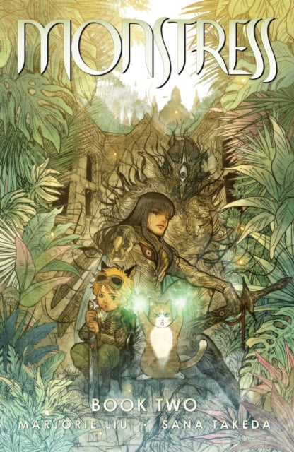 Book cover of: Monstress Book Two. By: Marjorie M. Liu
