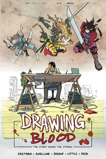 Book cover of: Drawing Blood. By: Kevin B. Eastman