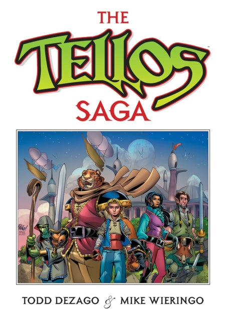 Book cover of: Tellos Saga. By: Todd Dezago