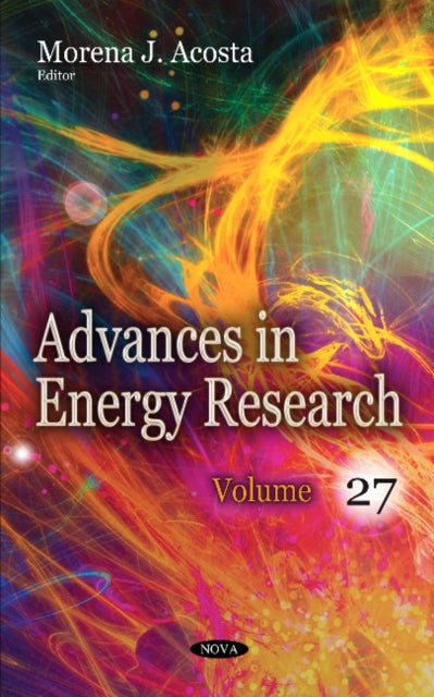Book cover of: Advances in Energy Research. By: Morena J. Acosta