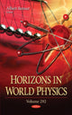 Book cover of: Horizons in World Physics. By: Albert Reimer