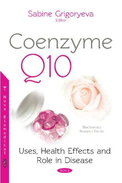 Book cover of: Coenzyme Q10. By: Sabine Grigoryeva