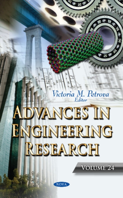 Book cover of: Advances in Engineering Research. By: Victoria M. Petrova