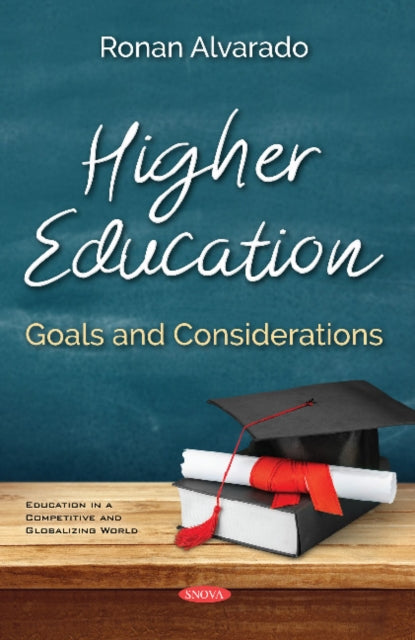 Book cover of: Higher Education. By: Ronan Alvarado