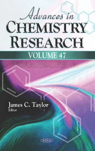 Book cover of: Advances in Chemistry Research. By: Taylor, James C.
