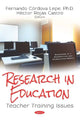Book cover of: Research in Education. By: Fernando Córdova Lepe