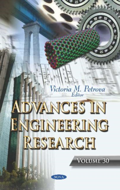 Book cover of: Advances in Engineering Research. By: Victoria M. Petrova