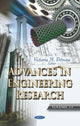 Book cover of: Advances in Engineering Research. Volume 33. By: Victoria M. Petrova