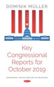 Book cover of: Key Congressional Reports for October 2019. By: Dominik Müller