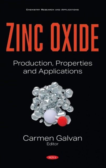 Book cover of: Zinc Oxide. By: Carmen Galvan