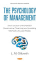 Book cover of: Psychology of Management. By: L. M. Gilbreth