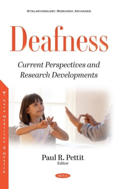 Book cover of: Deafness. By: Paul R. Pettit