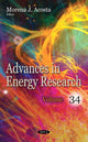 Book cover of: Advances in Energy Research. By: Morena J. Acosta