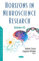 Book cover of: Horizons in Neuroscience Research. By: Andres Costa
