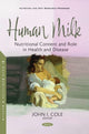 Book cover of: Human Milk. By: John I. Cole