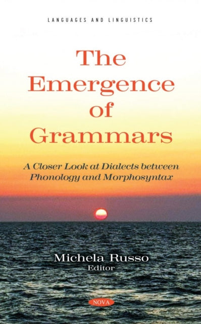 Book cover of: Emergence of Grammars. By: Michela Russo