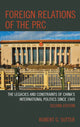Book cover of: Foreign Relations of the PRC. By: Robert G. Sutter