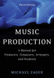 Book cover of: Music Production. By: Michael Zager