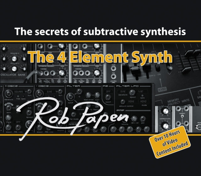 Book cover of: 4 Element Synth. By: R. O. B. PAPEN