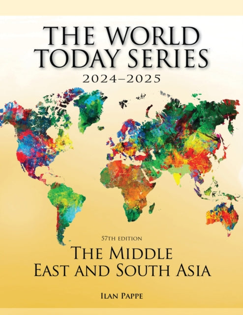 Book cover of: Middle East and South Asia 2024–2025. By: Ilan Pappé
